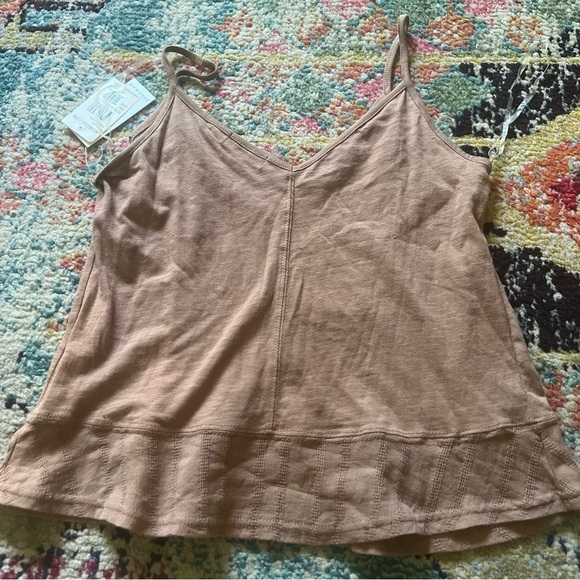 Ten Sixty Sherman Women’s Brown Flare Hem Tank - Picture 4 of 8